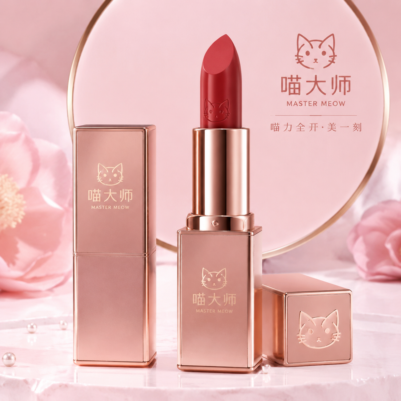 口红宫廷风模板测试截图